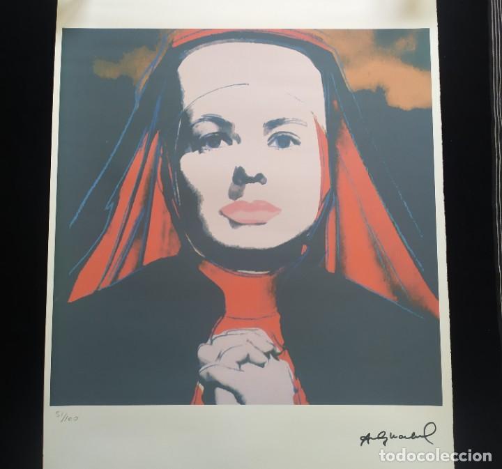 Arte: Litograf&iacute;a Andy Warhol - Foto 1