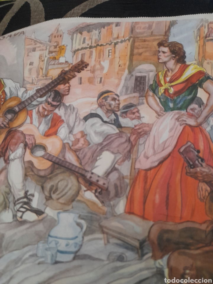 Arte: Antigua litograf&iacute;a, La Dolores - Foto 4