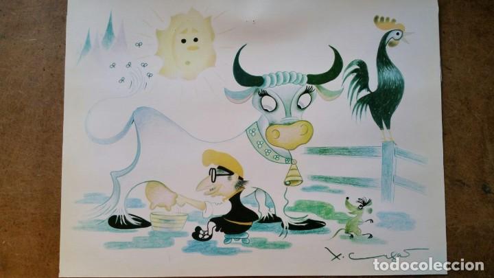 Arte: LITOGRAFIA XAVIER CUGAT - Foto 1