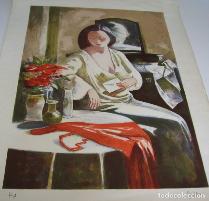 Arte: LITOGRAF&Iacute;A DE JORDI ROLL&Aacute;N (1940) - Foto 1