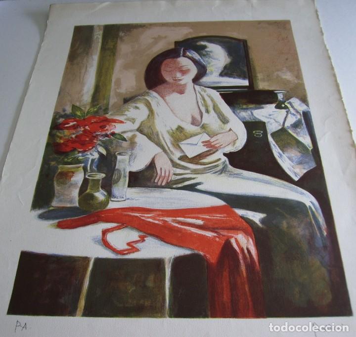 Arte: LITOGRAF&Iacute;A DE JORDI ROLL&Aacute;N (1940) - Foto 2