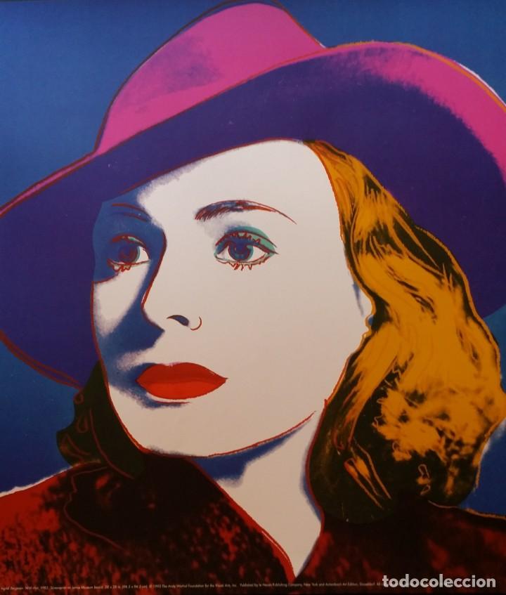 Arte: Andy WARHOL: Ingrid Bergman with hut / 1993 - Foto 1