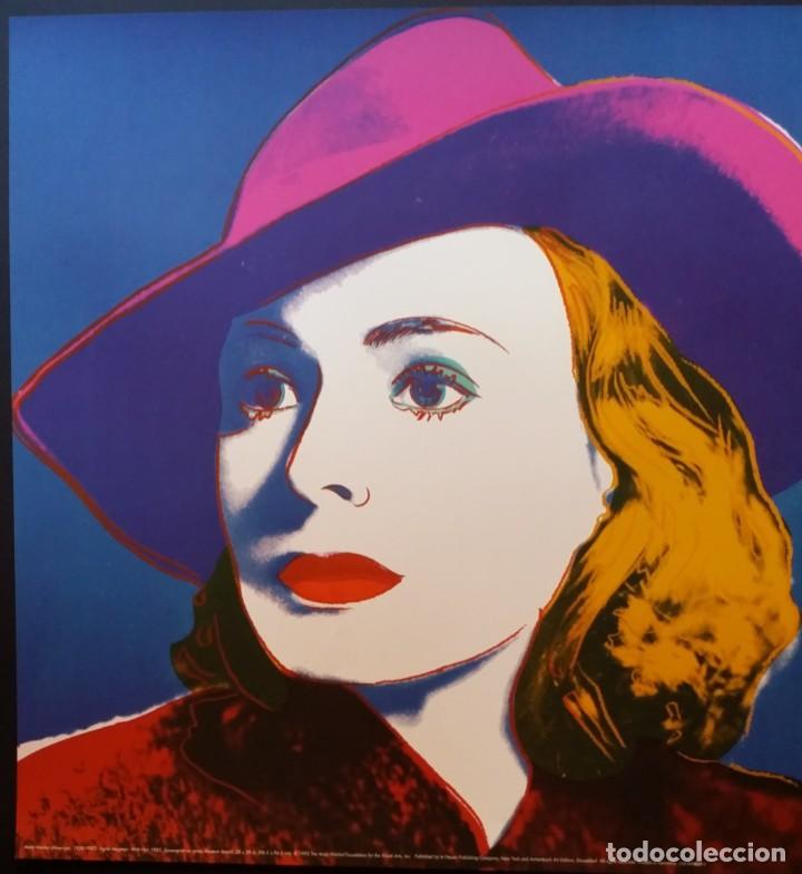 Arte: Andy WARHOL: Ingrid Bergman with hut / 1993 - Foto 12