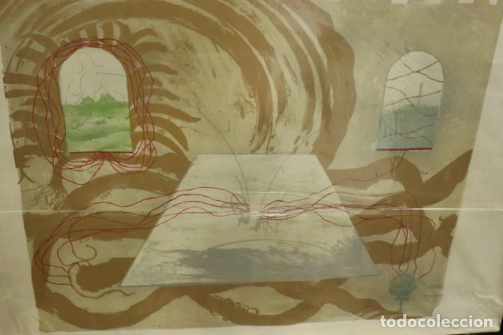 Arte: AUT&Eacute;NTICA LITOGRAF&Iacute;A DE ROBERT SMITH &rdquo;INSIDE... OUTSIDE&rdquo; - Foto 1
