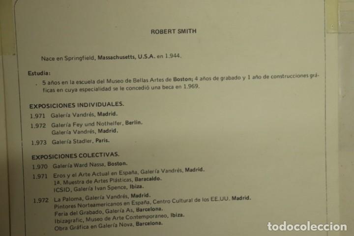 Arte: AUT&Eacute;NTICA LITOGRAF&Iacute;A DE ROBERT SMITH &rdquo;INSIDE... OUTSIDE&rdquo; - Foto 11