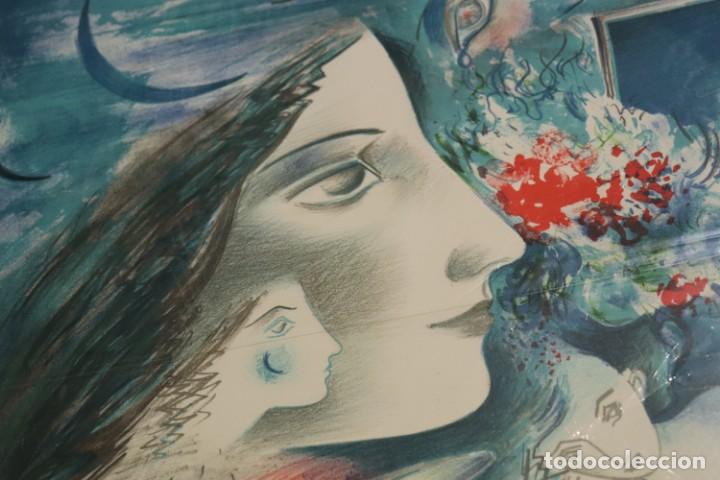 Arte: LITOGRAF&Iacute;A DE ROLAIN &rdquo;PENSAMIENTO DE MUJER&rdquo;