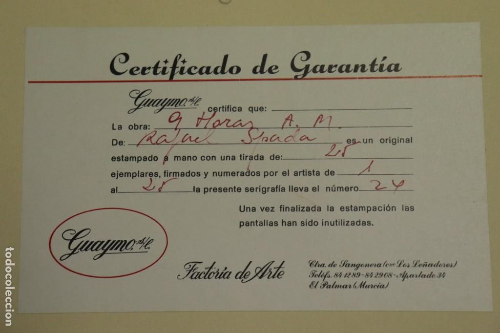 Arte: LITOGRAF&Iacute;A DE RAFAEL SPADA &rdquo;9 HORAS&rdquo; - Foto 13