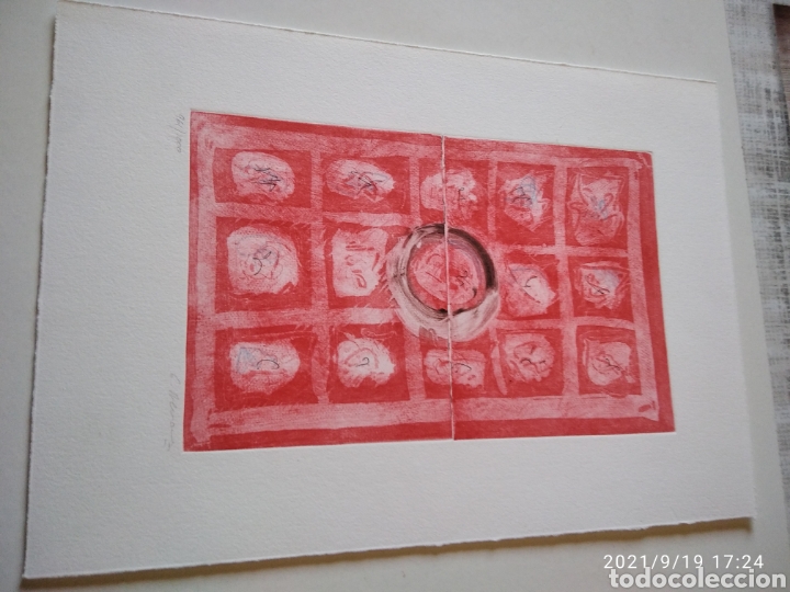 Art: Obra original estampada a mano por Victoria G. &Aacute;lvarez