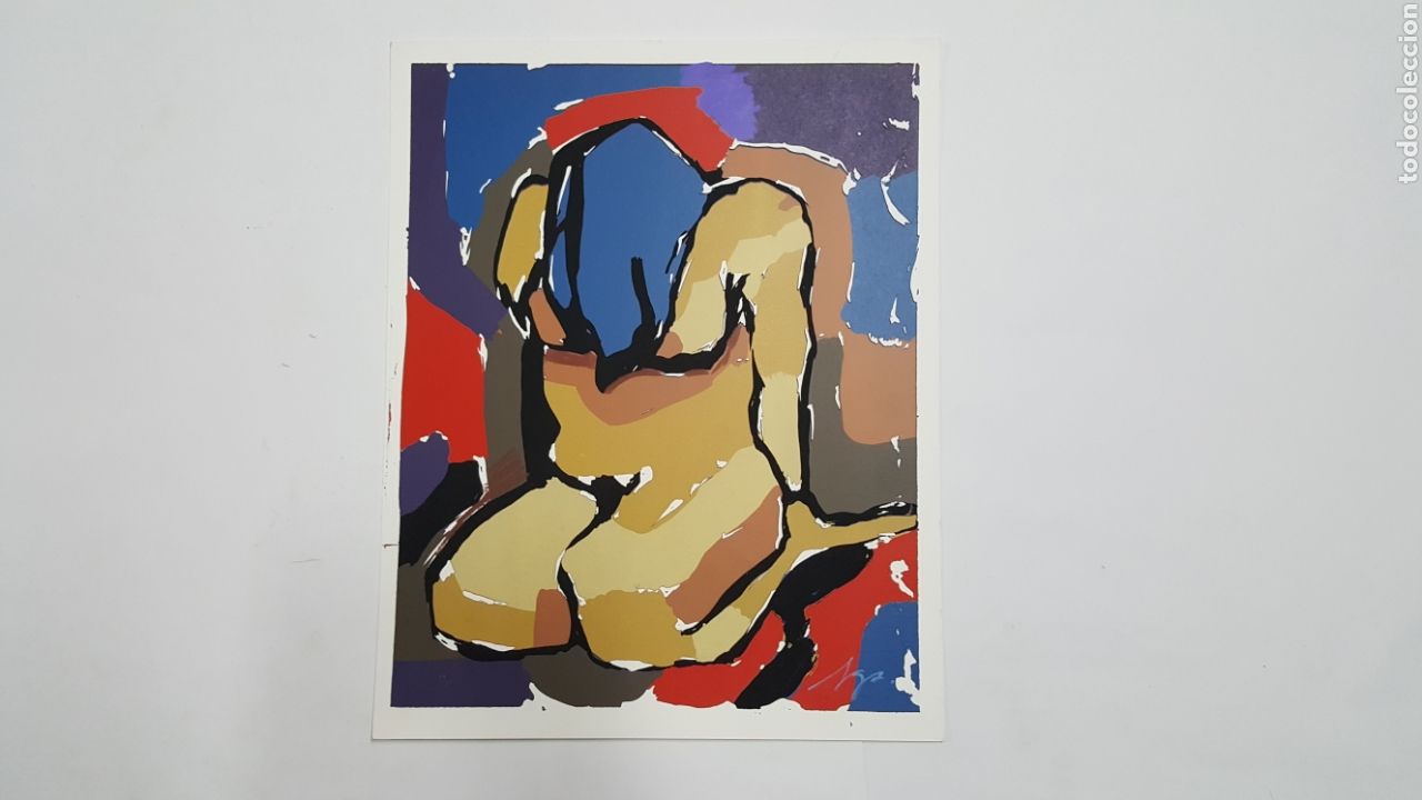 Arte: LITOGRAF&Iacute;A DE JES&Uacute;S IGLESIAS &rdquo;DESNUDO III&rdquo;