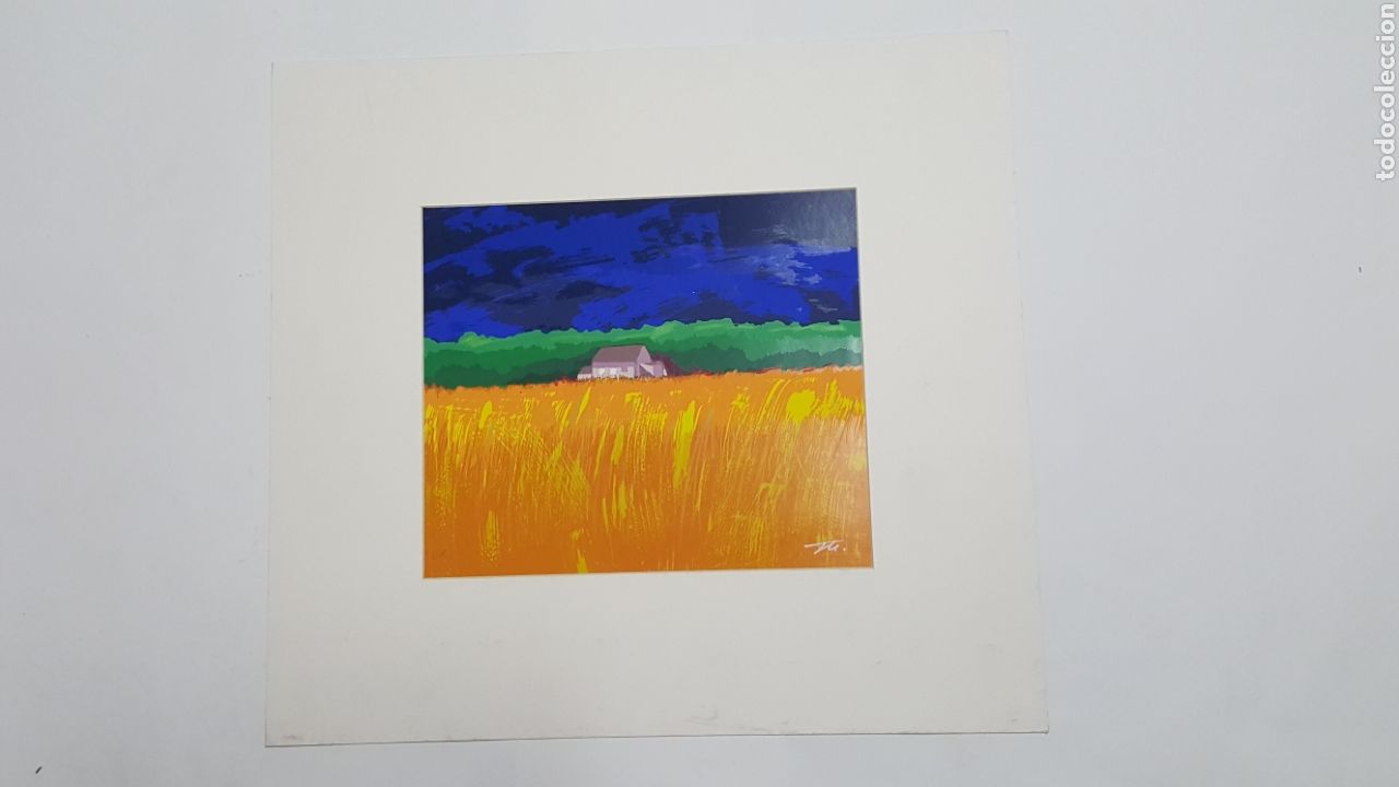 Arte: LITOGRAF&Iacute;A DE STIADE &rdquo;CAMPO&rdquo; - Foto 1