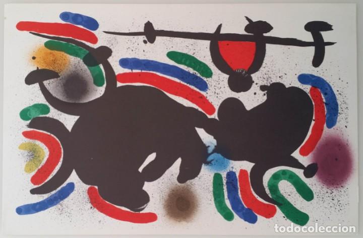 Arte: Joan Miro, litograf&iacute;a IV - Foto 2
