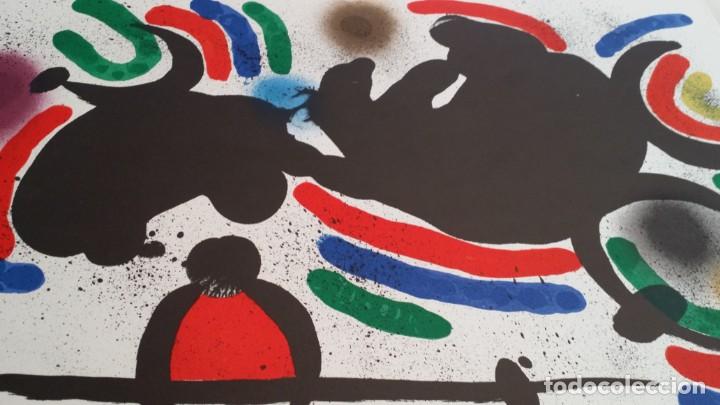 Arte: Joan Miro, litograf&iacute;a IV - Foto 5