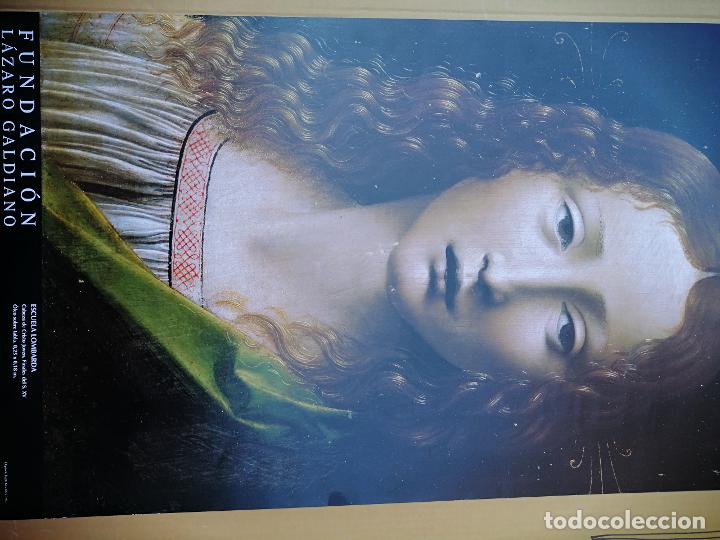 Arte: Cartel Poster Retrato desconocido Escuela Lombarda. Museo L&aacute;zaro Galdiano 1997