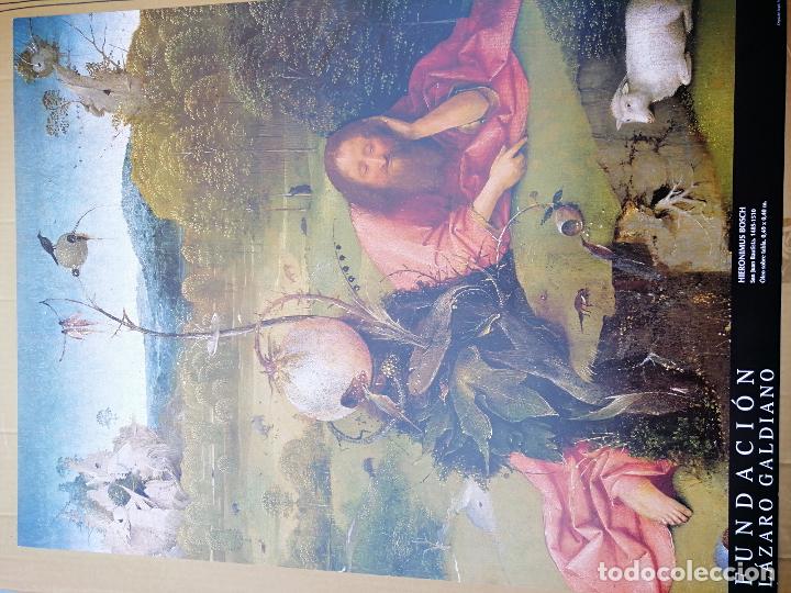 Arte: Cartel Poster El Bosco. Museo L&aacute;zaro Galdiano 1997