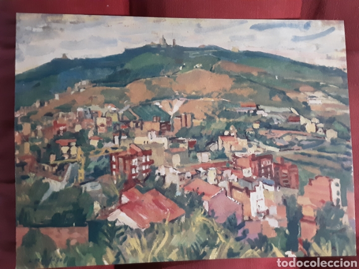 Art: Litograf&iacute;a de Tibidabo por I. Mund&oacute;