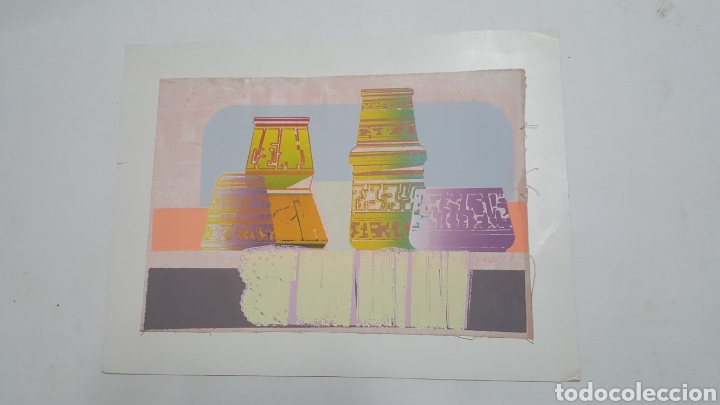 Arte: LITOGRAF&Iacute;A DE V. NESTY &rdquo;BODEG&Oacute;N I&rdquo; - Foto 3