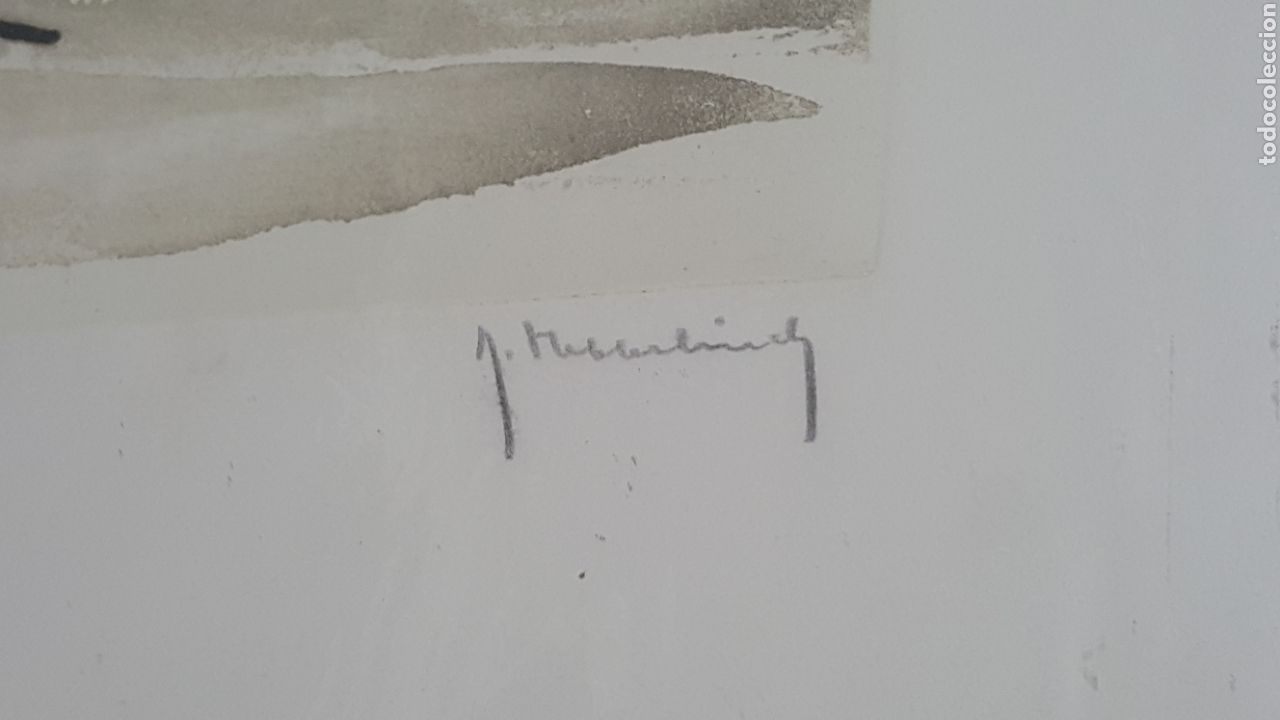 Arte: LITOGRAF&Iacute;A DE R. MEMBLELINCH &rdquo;EL CABALLERO&rdquo; - Foto 2