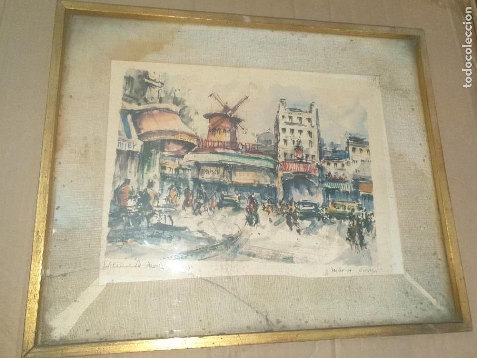 Arte: LITOGRAFIA MOULIN ROUGE PARIS - Foto 1