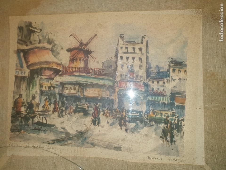 Arte: LITOGRAFIA MOULIN ROUGE PARIS - Foto 2