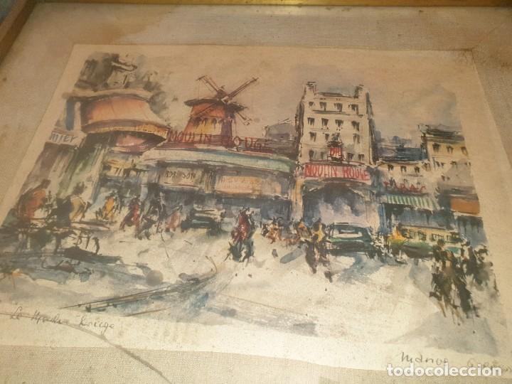 Arte: LITOGRAFIA MOULIN ROUGE PARIS - Foto 5