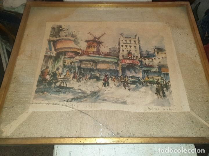 Arte: LITOGRAFIA MOULIN ROUGE PARIS - Foto 8