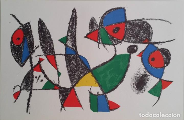 Arte: Joan Miro, litograf&iacute;a IX - Foto 1