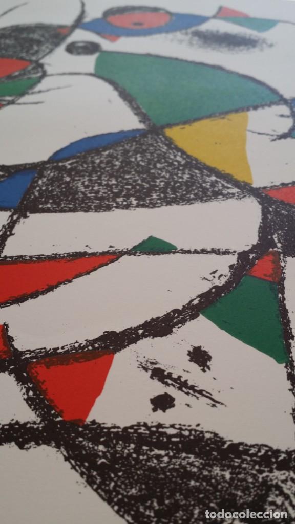 Arte: Joan Miro, litograf&iacute;a IX - Foto 8