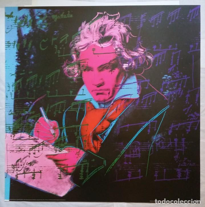 Arte: Andy Warhol: BEETHOVEN, 98 X 97 cm. - Foto 1