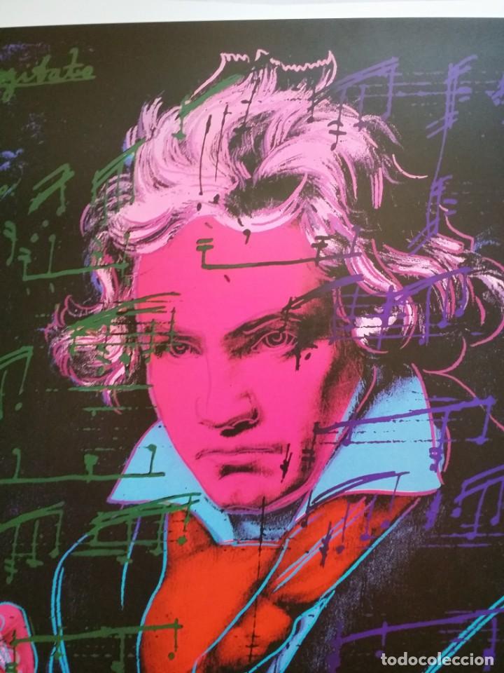 Arte: Andy Warhol: BEETHOVEN, 98 X 97 cm. - Foto 2