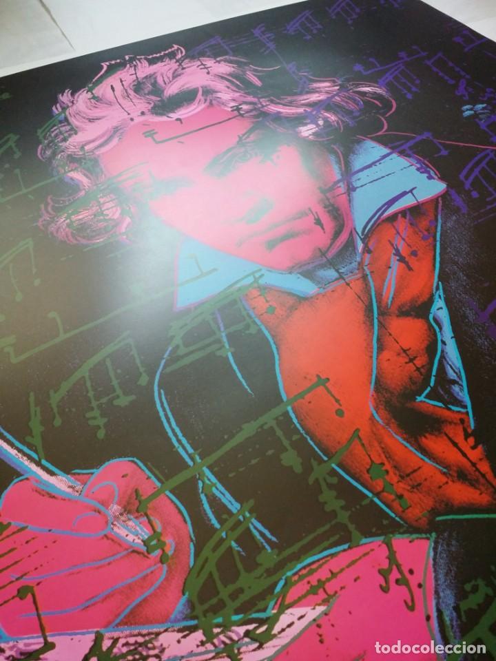 Arte: Andy Warhol: BEETHOVEN, 98 X 97 cm. - Foto 3