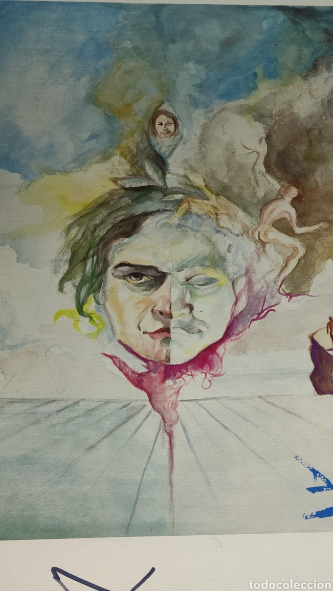 Arte: Litograf&iacute;a de Dali firmada - Foto 1