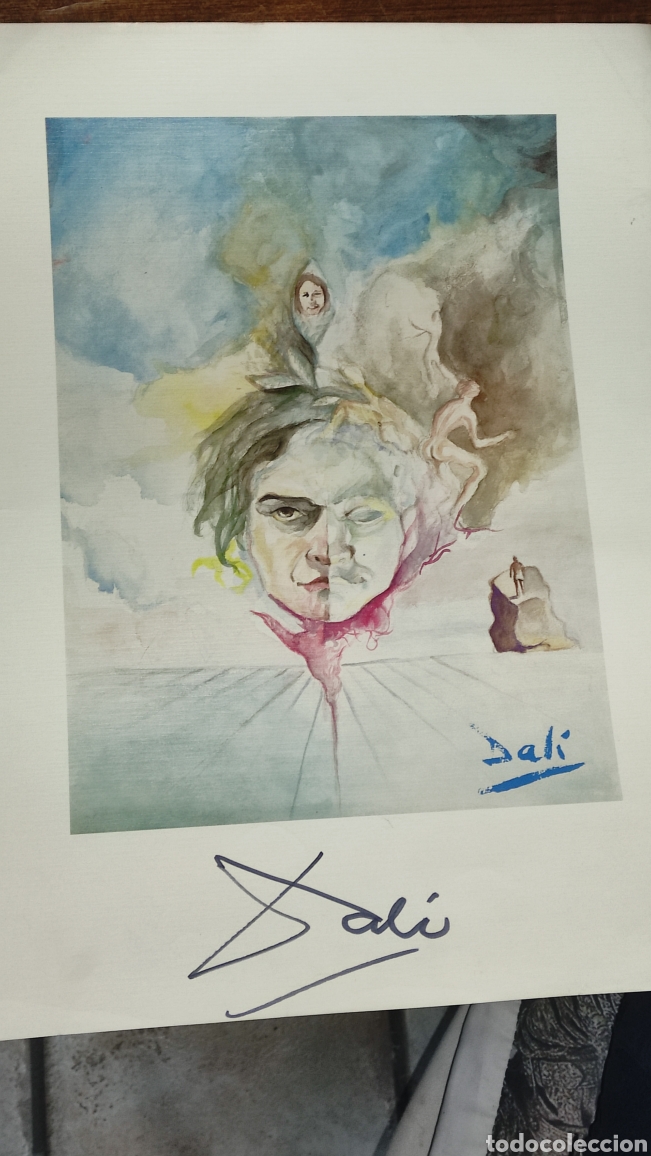 Arte: Litograf&iacute;a de Dali firmada - Foto 6