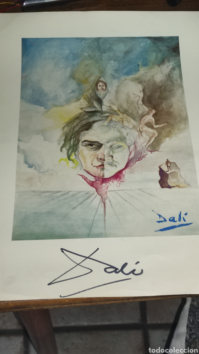 Arte: Litograf&iacute;a de Dali firmada - Foto 2
