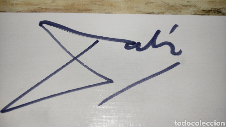 Arte: Litograf&iacute;a de Dali firmada - Foto 4