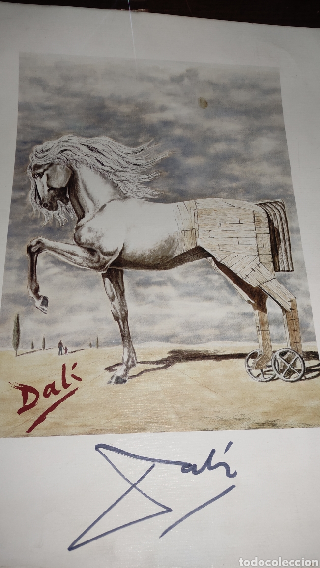 Arte: Litograf&iacute;a de Dali firmada - Foto 2