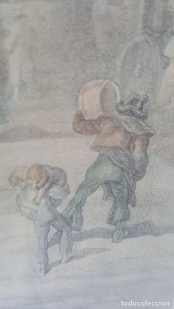 Arte: LITOGRAF&Iacute;A COLOREADA DE CARLOS S&Aacute;ENZ DE TEJADA - Foto 3