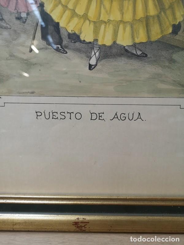 Arte: Litograf&iacute;a Coloreada del S.XIX - Foto 3
