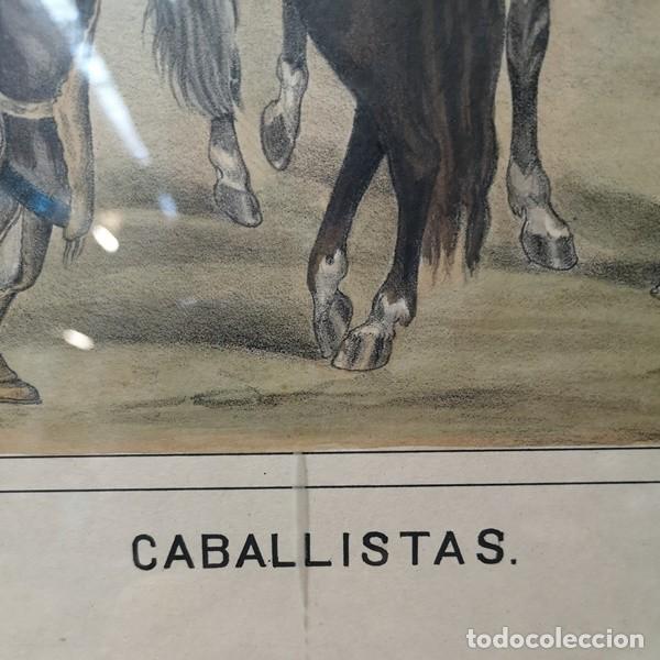 Arte: Litograf&iacute;a Coloreada del S.XIX - Foto 3