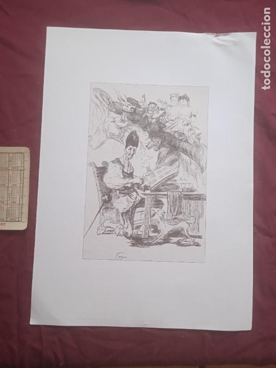 Arte: Francisco de Goya. Litograf&iacute;a - Foto 1