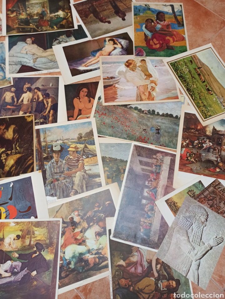 Arte: L&aacute;minas variadas de pinturas - Foto 2
