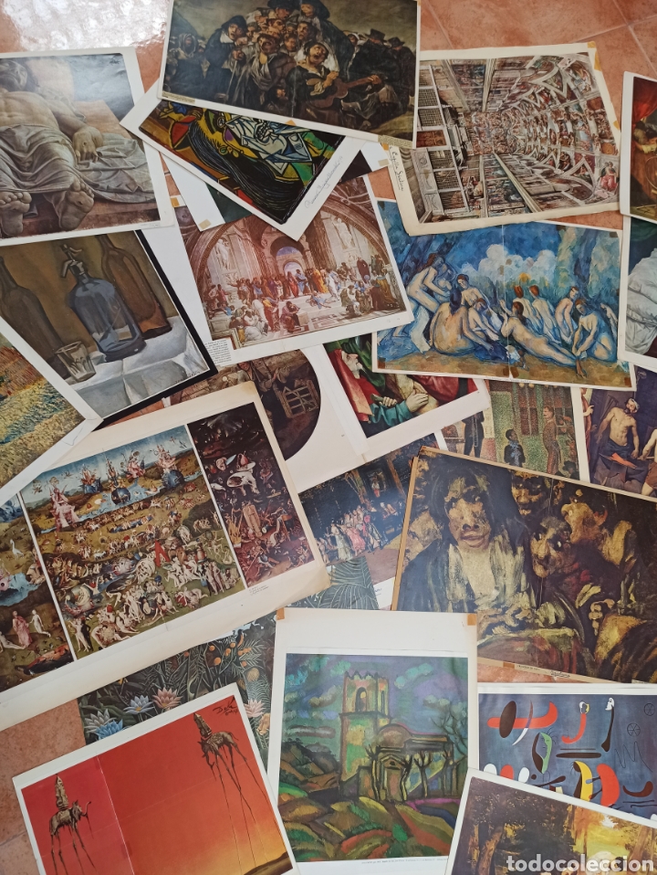 Arte: L&aacute;minas variadas de pinturas - Foto 4