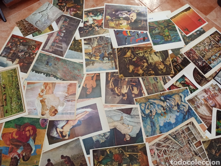 Arte: L&aacute;minas variadas de pinturas