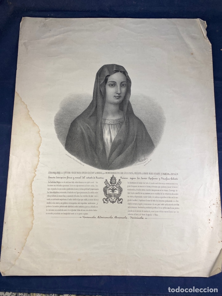 Arte: SANT&Iacute;SIMA VIRGEN MAR&Iacute;A - Foto 2