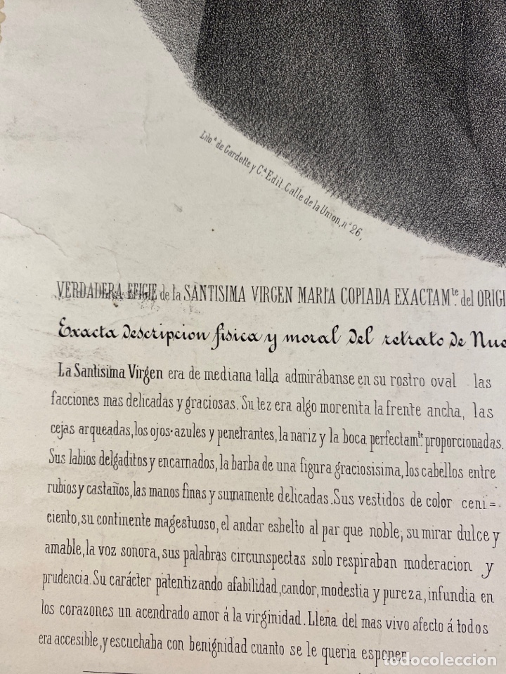 Arte: SANT&Iacute;SIMA VIRGEN MAR&Iacute;A - Foto 3