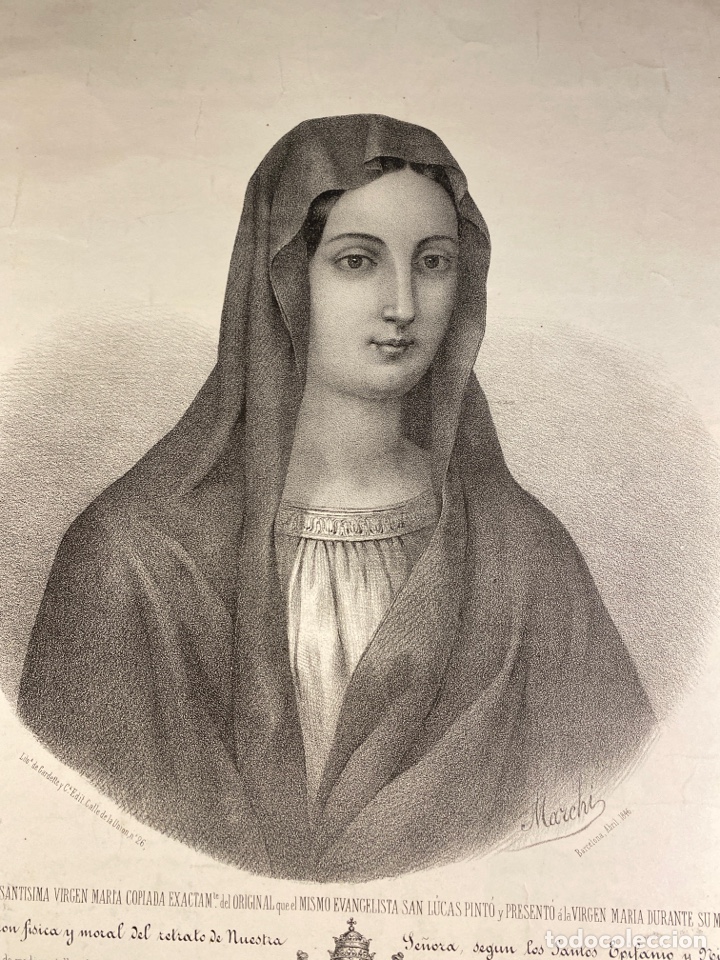 Arte: SANT&Iacute;SIMA VIRGEN MAR&Iacute;A - Foto 1