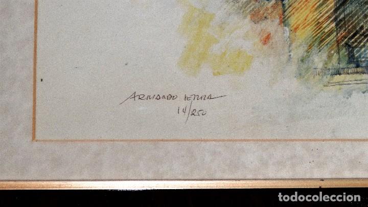 Arte: Litograf&iacute;a, Firmada y numerada. Armando Serra - Foto 4