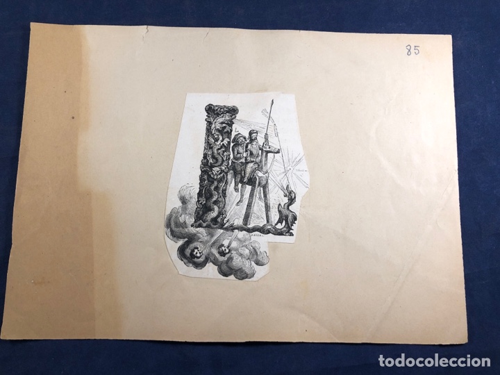 Arte: Litograf&iacute;a abecedario letra L - Foto 1