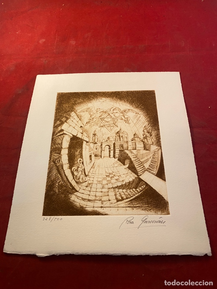 Art: Aguafuerte firmada y numerada