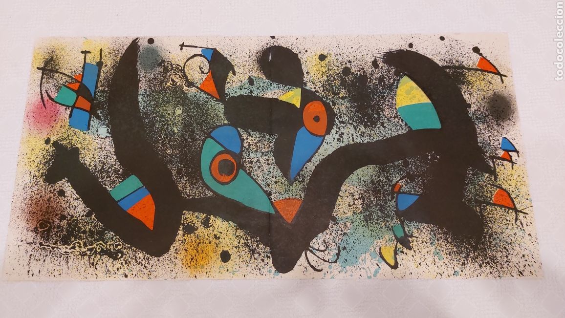 Arte: Litograf&iacute;a Mir&oacute; - Foto 1