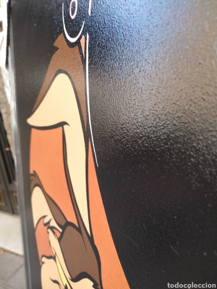 Arte: Cuadro de Coyote de la Wagner. Litograf&iacute;a offset - Foto 3